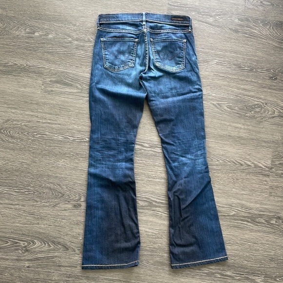 ⭐️HP⭐️Sz 27p Citizens of Humanity Dita dark wash petite bootcut leg in GUC - Picture 7 of 13